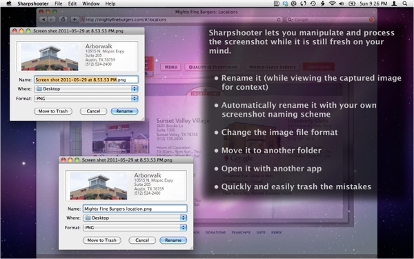 Screenshot on mac